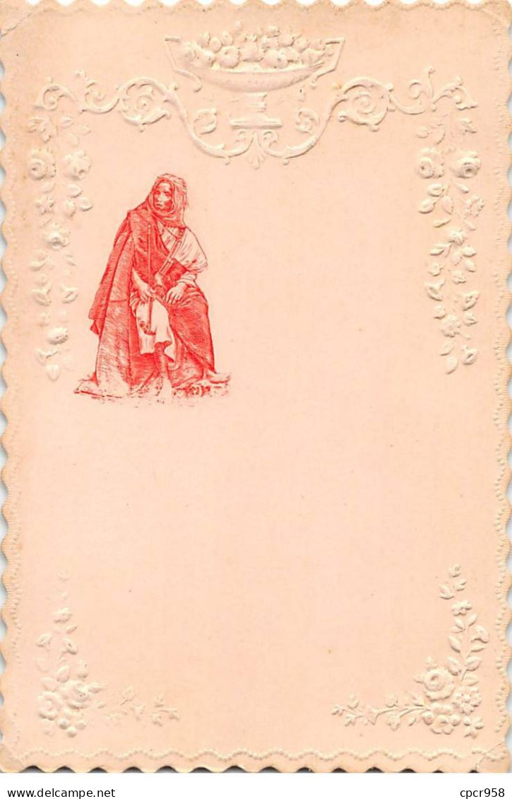 Menus . Moi10272 .femme Orientale Judaica? .15 X 10 Cm. - Menükarten