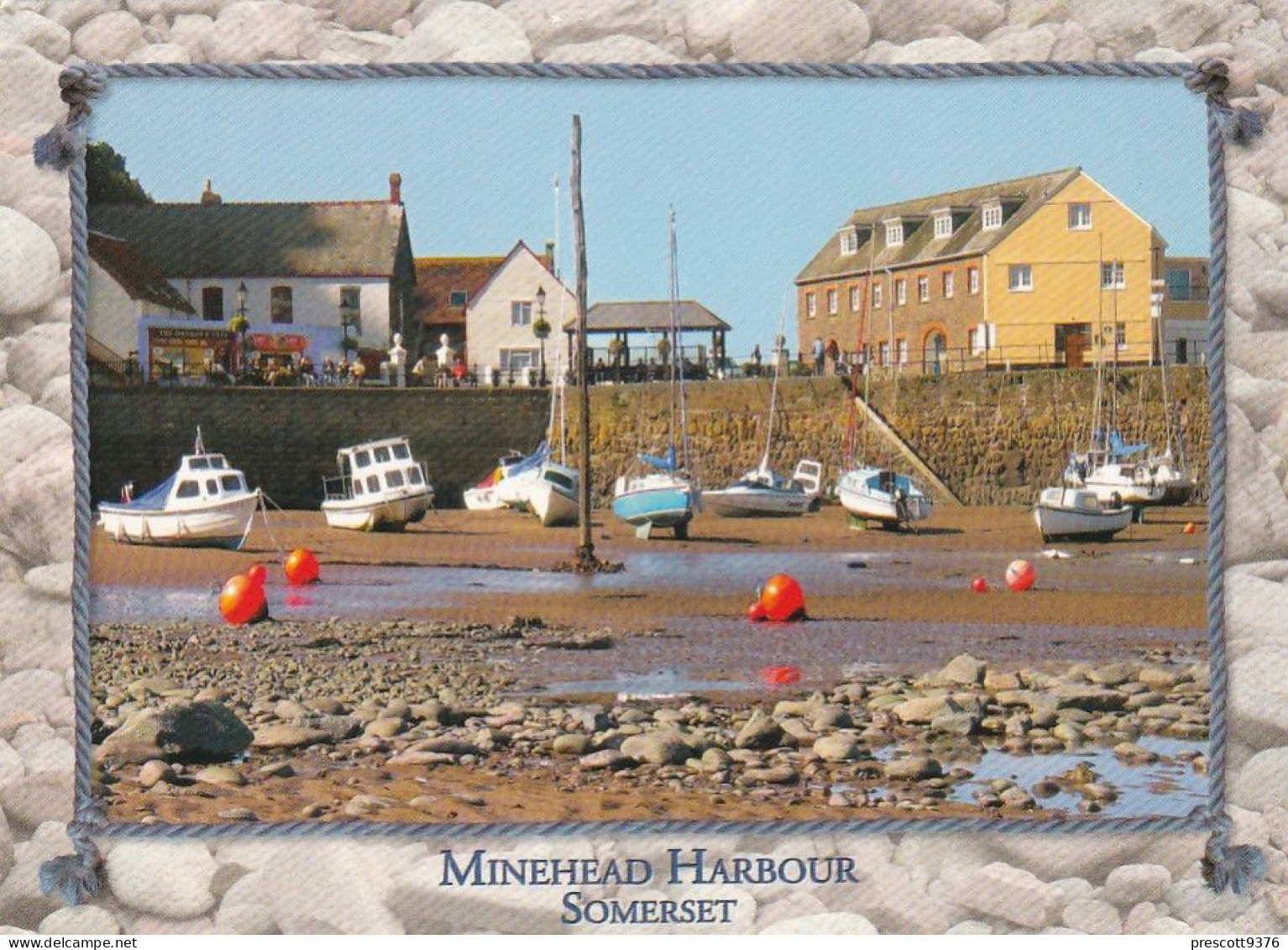 Minehead Harbour Somerset  -   Unused Postcard   - L Size 17x12Cm - LS4 - Minehead