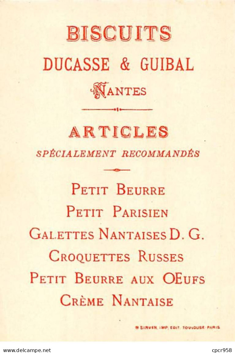 CHROMOS.AM23861.7x10 Cm Env.Petit Parisien.Biscuit Nouveau.Ducasse & Guibal.Femmes.Pêche à La Crevette - Andere & Zonder Classificatie