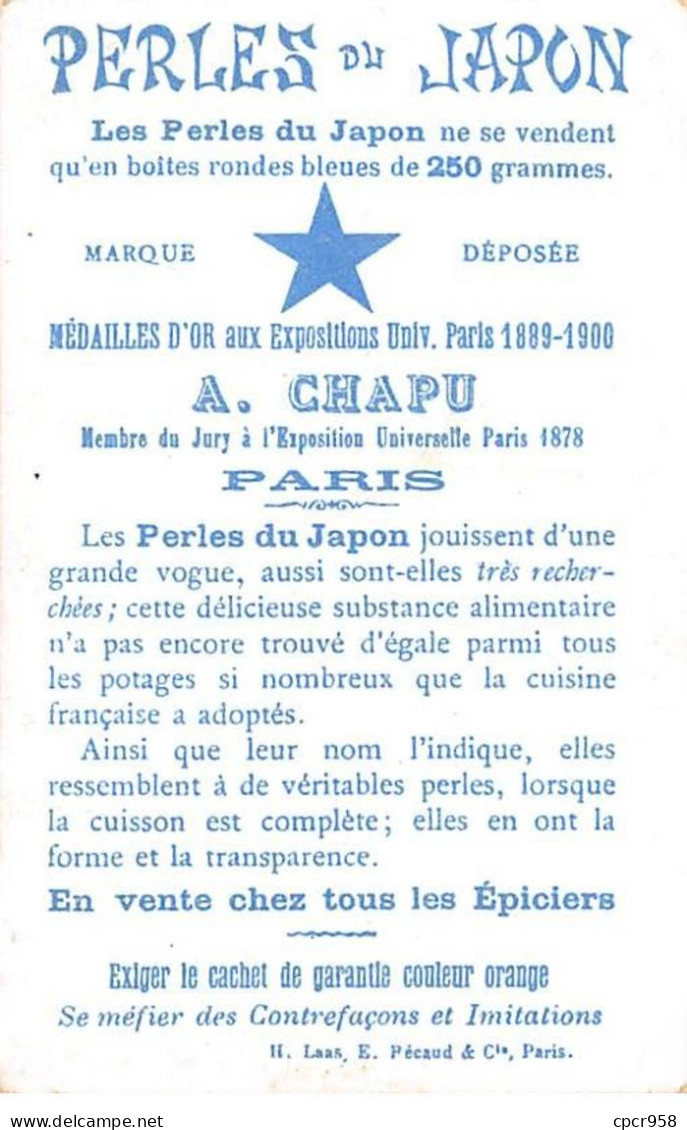 CHROMOS.AM23653.7x10 Cm Env.Perle Du Japon.Potage.A Chapu.Partition.Sur Le Pont D'Avignon - Sonstige & Ohne Zuordnung