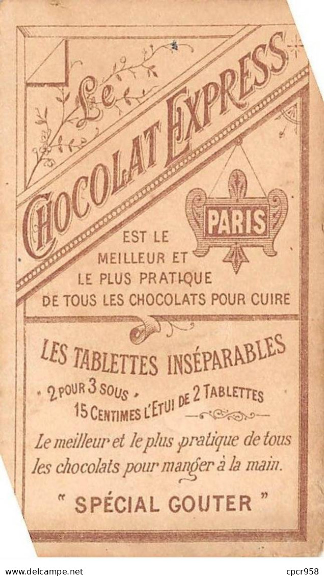 CHROMOS.AM23578.7x11 Cm Env.Chocolat Express Grondard.Recette Confiture De Lait.une Heureuse Nichée.Bébé.Chien - Sonstige & Ohne Zuordnung