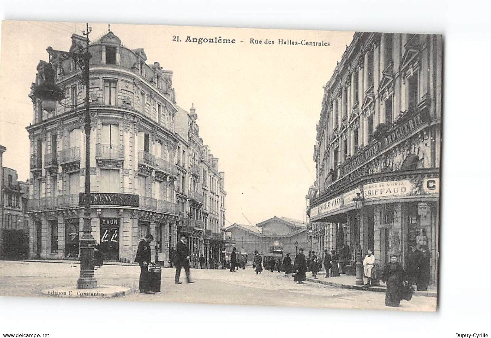 ANGOULEME - Rue Des Halles Centrales - Très Bon état - Angouleme