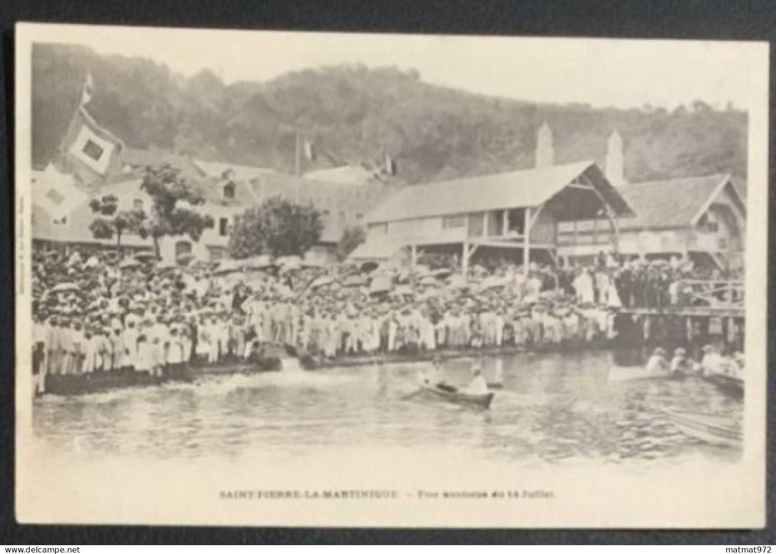 LOT 40: 5 Cartes Postales Anciennes De MARTINIQUE. Bon état. - Sonstige & Ohne Zuordnung