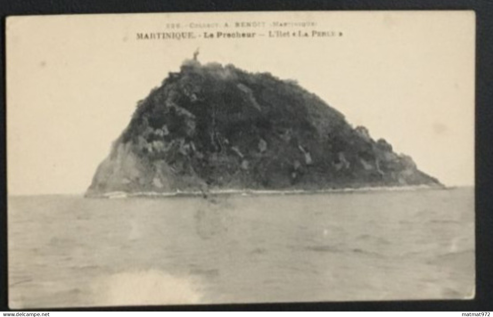 LOT 40: 5 cartes postales anciennes de MARTINIQUE. Bon état.