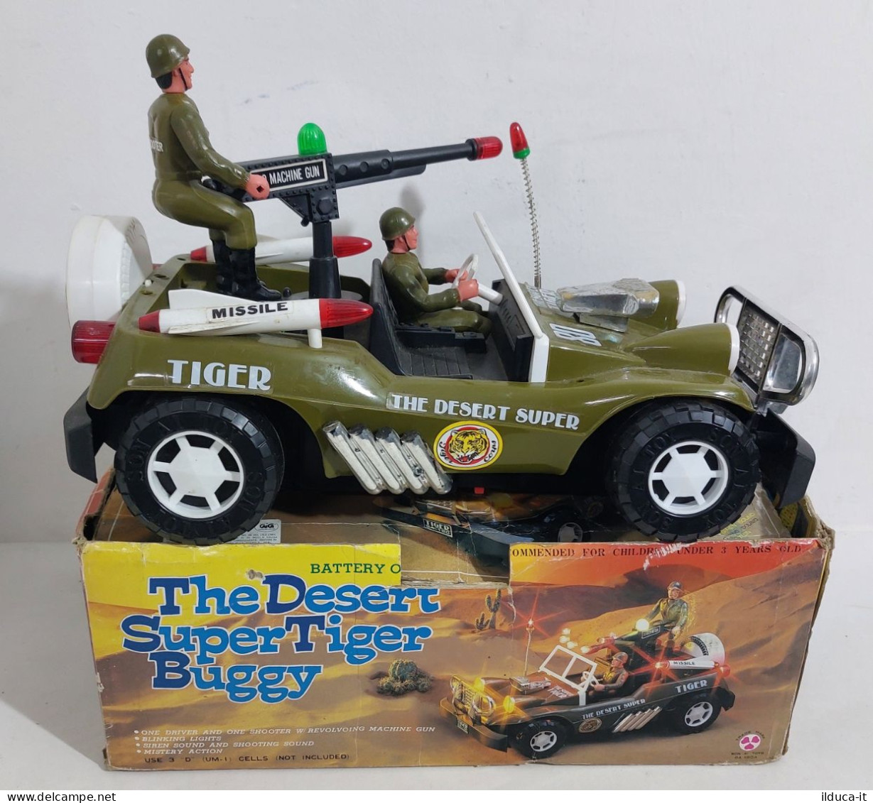 69863 Giocattolo In Plastica - The Desert Super Tiger Buggy - Son Ai 1984 - Other & Unclassified