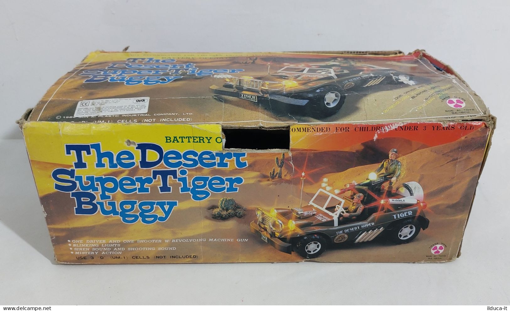 69863 Giocattolo in plastica - The desert Super Tiger Buggy - Son Ai 1984