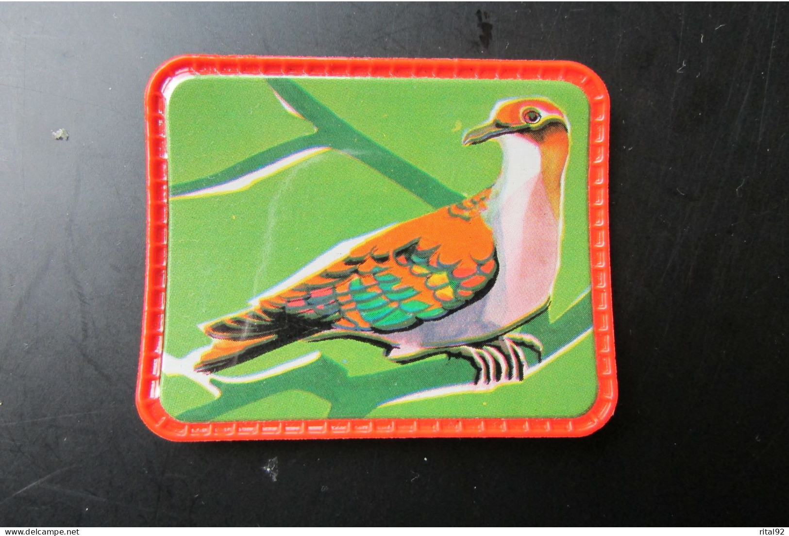 Chromo/Image Plastifié "Cafés MAURICE" - Série "Les Oiseaux Merveilleux" - Années 60/70 - Thé & Café