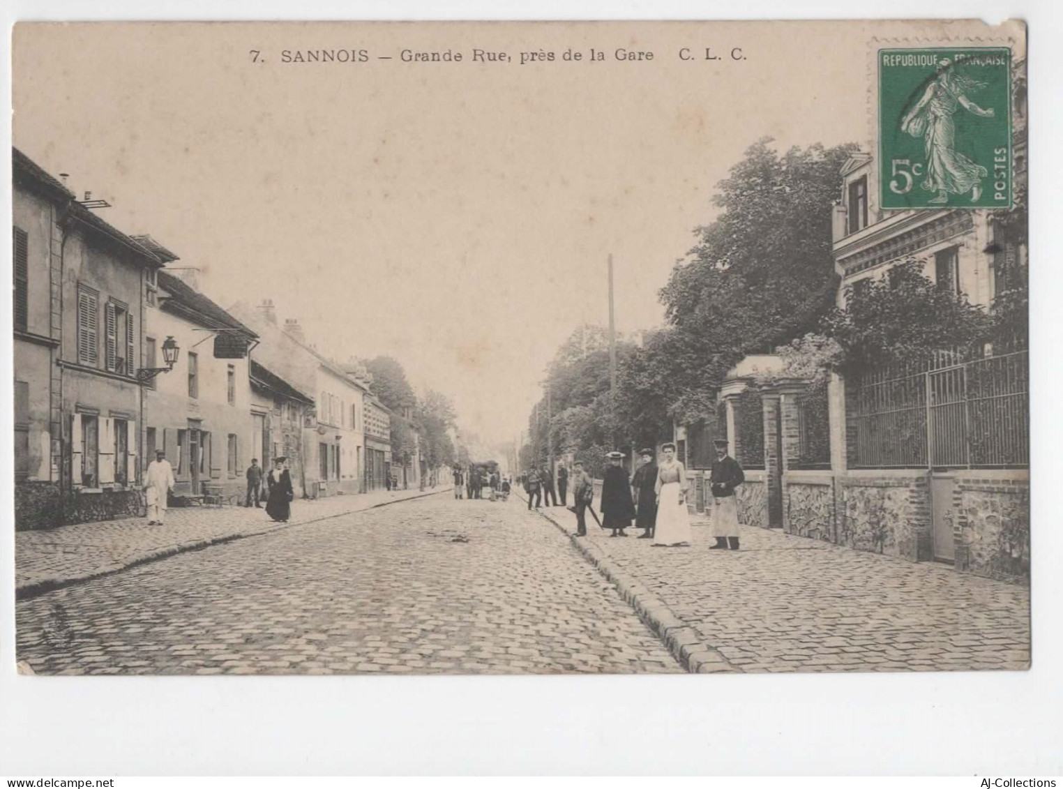 AJC - Sannois - Grande Rue, Pres De La Gare ----------------------------etat----------------------- - Sannois