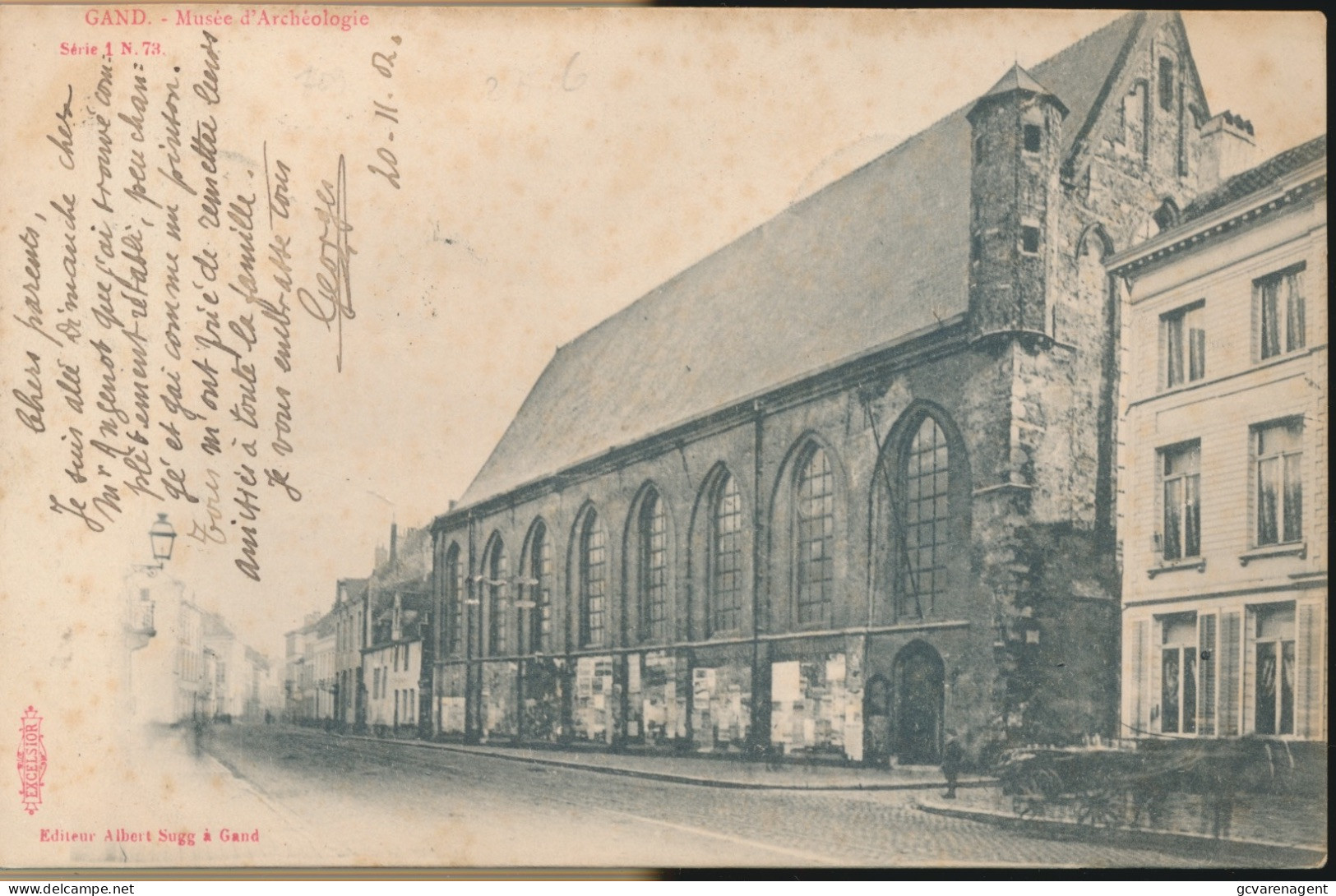 GENT    MUSEE D'ARCHEOLOGIE     A.SUGG    1 / 73      ZIE AFBEELDINGEN - Gent