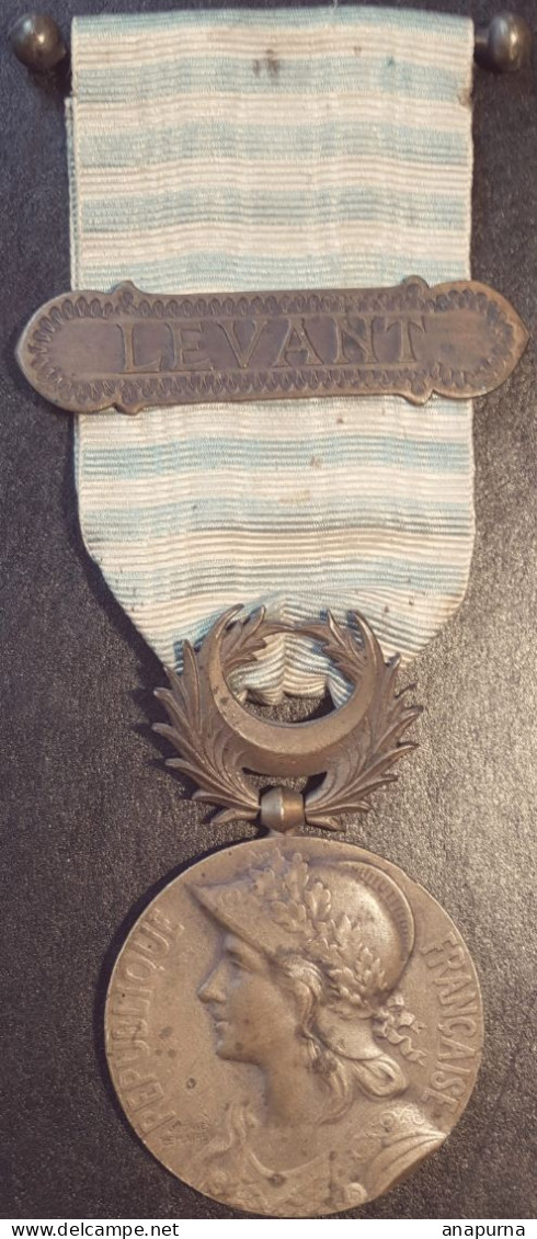 MÉDAILLE COMMÉMORATIVE DE SYRIE CILICIE, LEVANT, - Francia