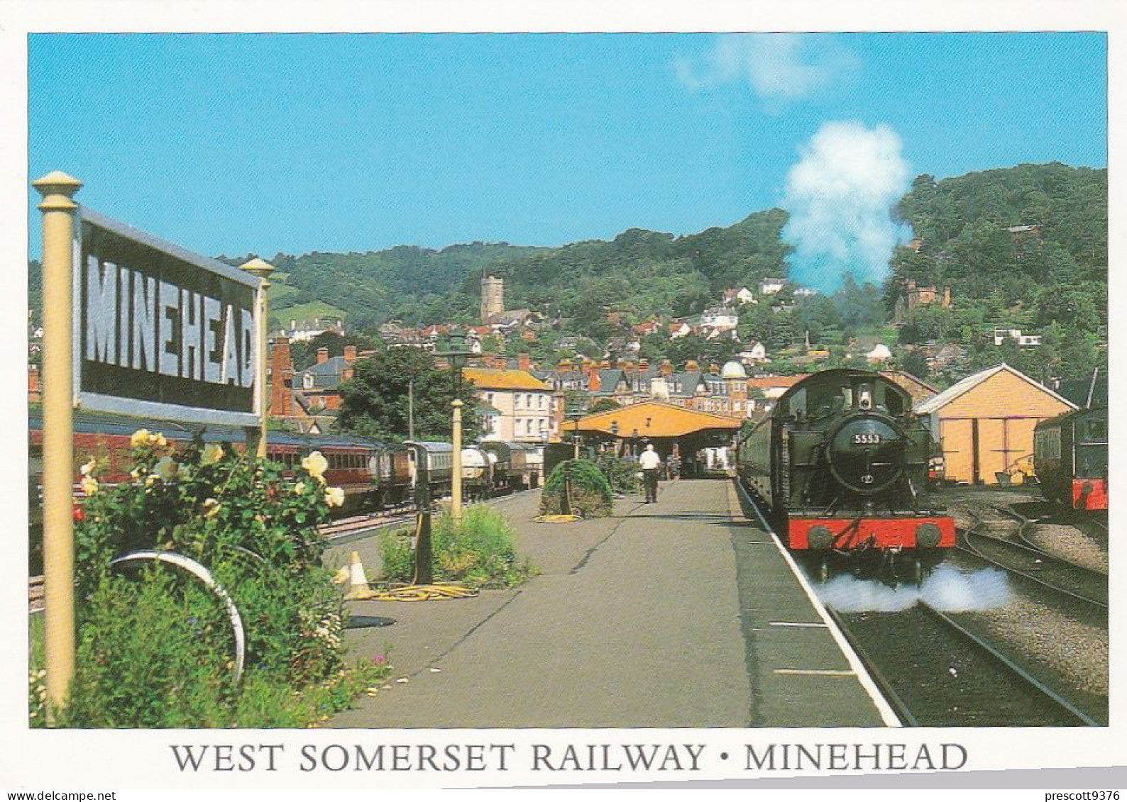 West Somerset Railway, Minehead -   Unused Postcard   - L Size 17x12Cm - LS4 - Minehead