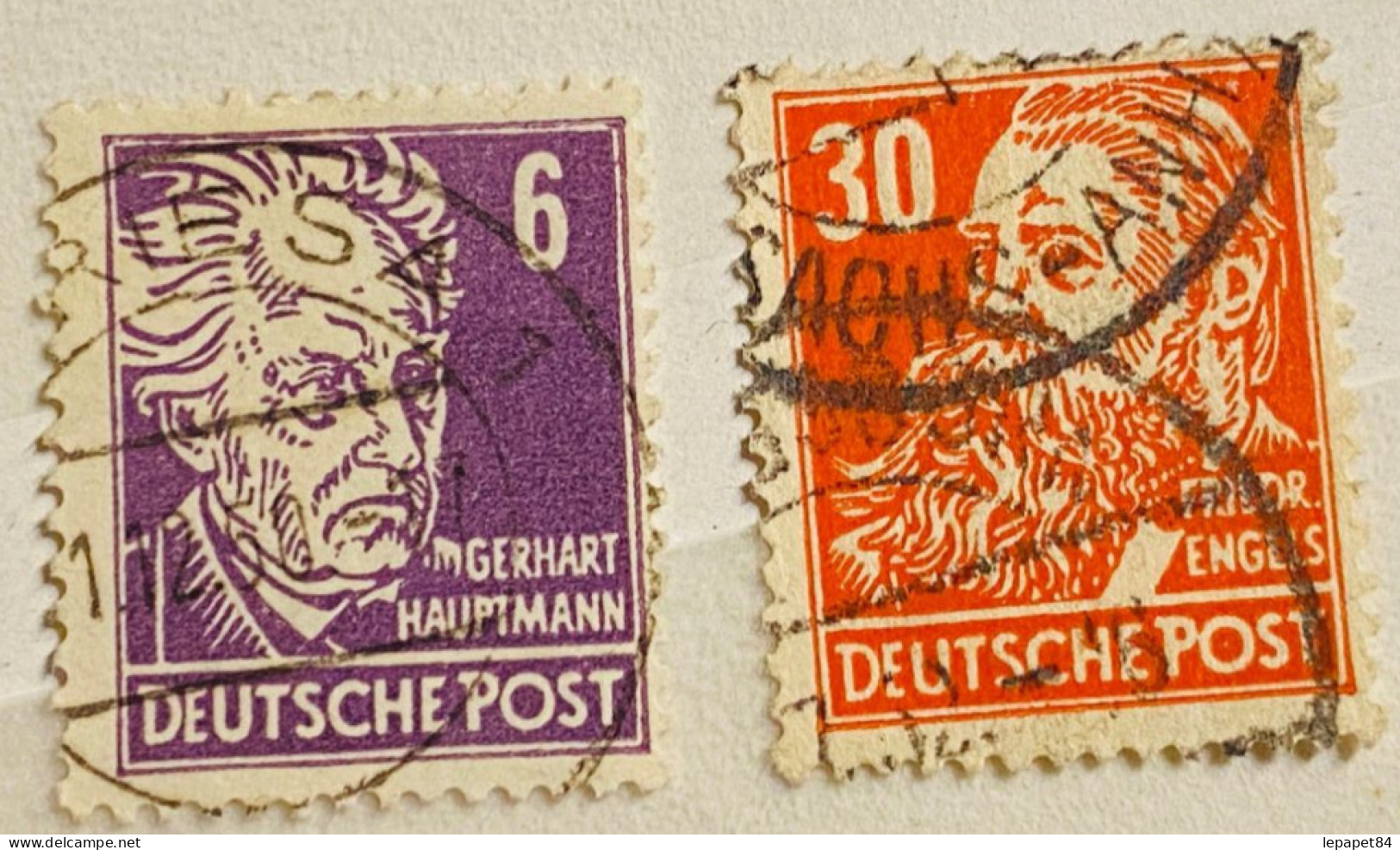 Allemagne Orientale YT N° 33-42 Oblitéré - Used Stamps