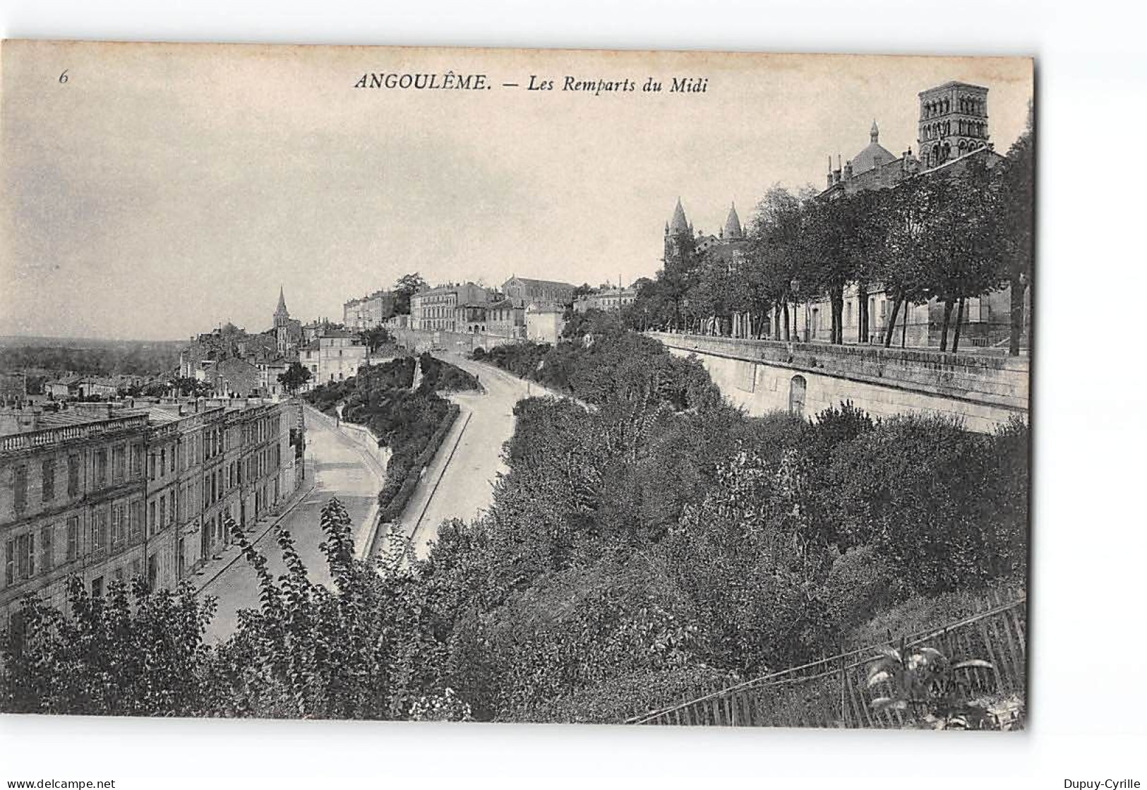 ANGOULEME - Les Remparts Du Midi - Très Bon état - Angouleme