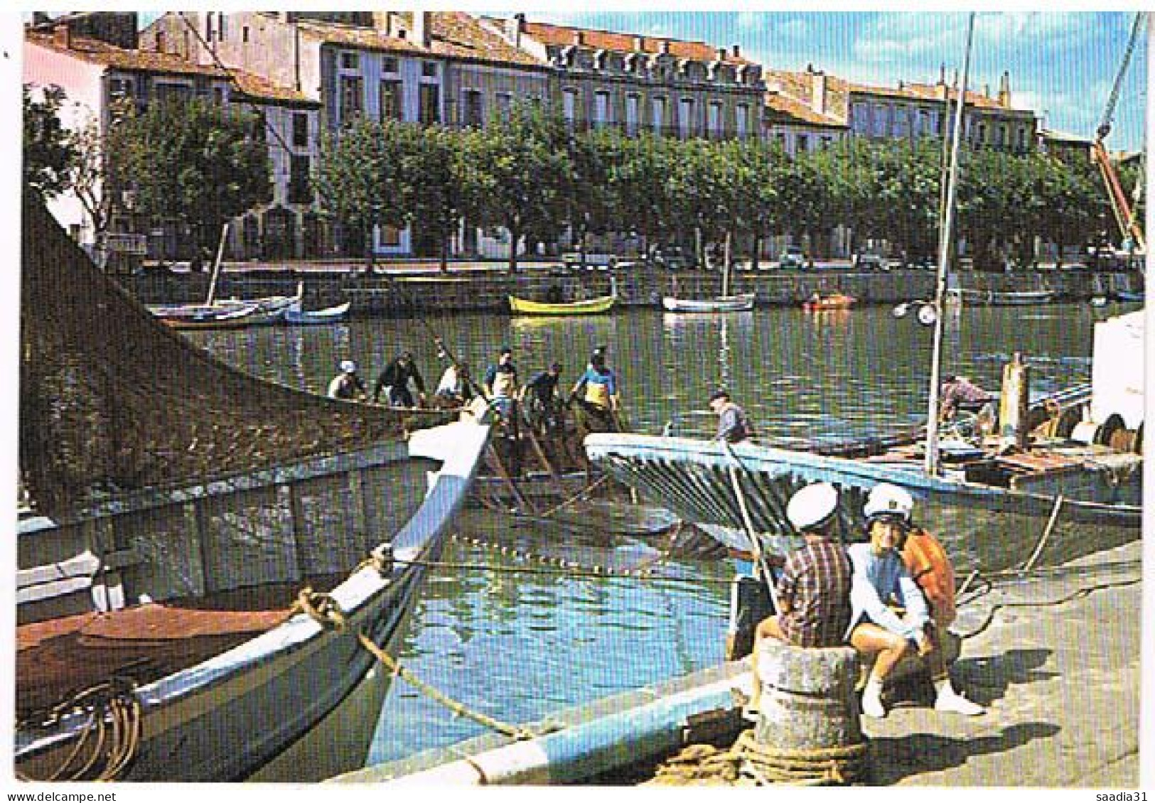 34    AGDE  LES QUAIS DE LA MARINE - Agde