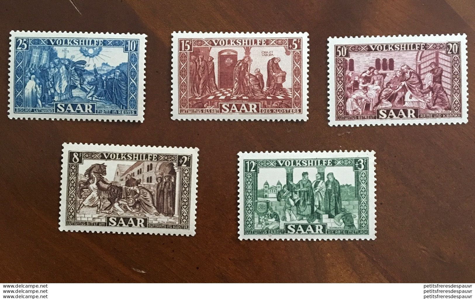 SAAR - Enorme Vrac Neufs Et Oblitérés - Huge Stock Of Used & MH Stamps - Briefmarkenmasse - Used Stamps
