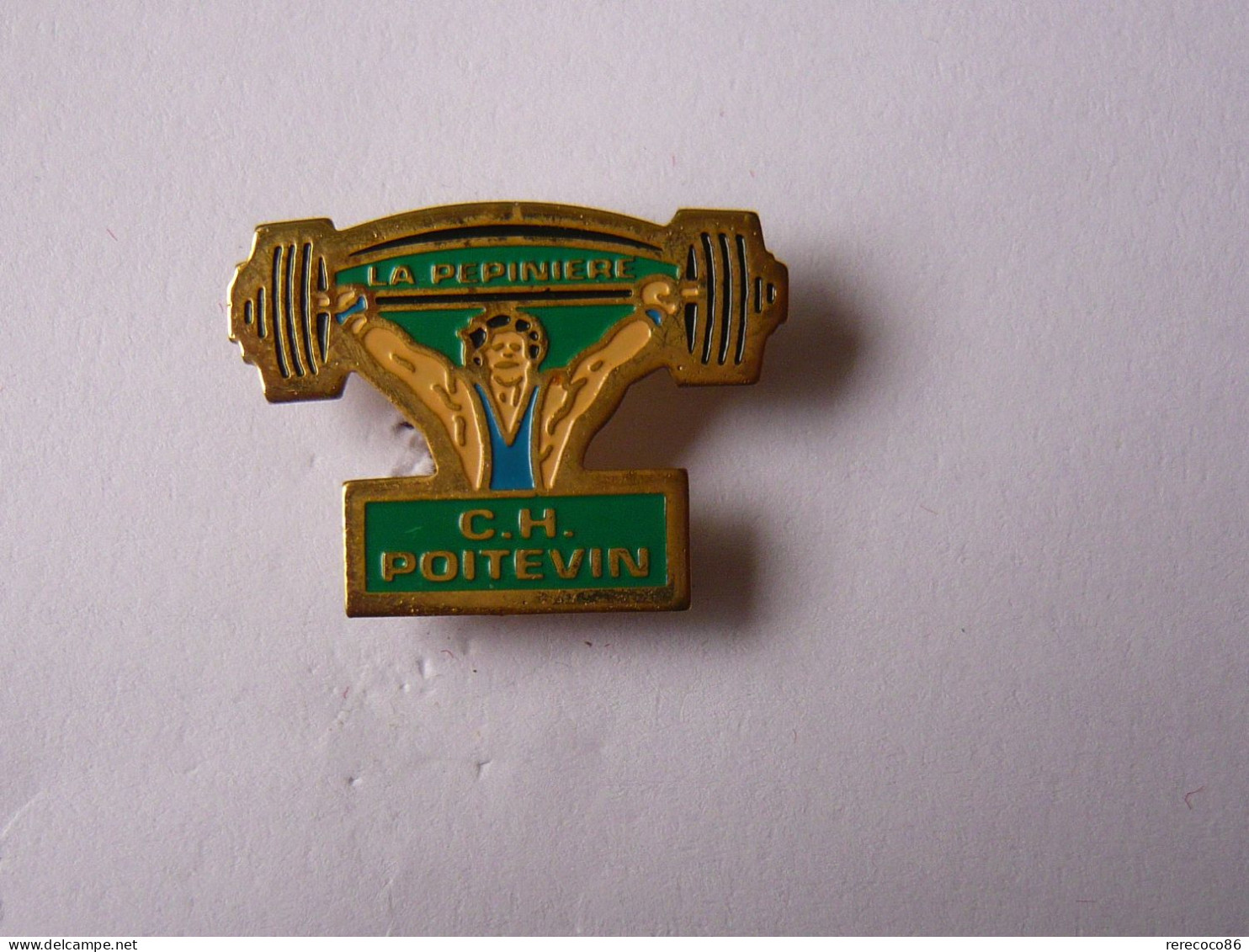 Pins SPORT HALTEROPHILIE CH POITEVIN A POITIERS 86 - Halterofilia