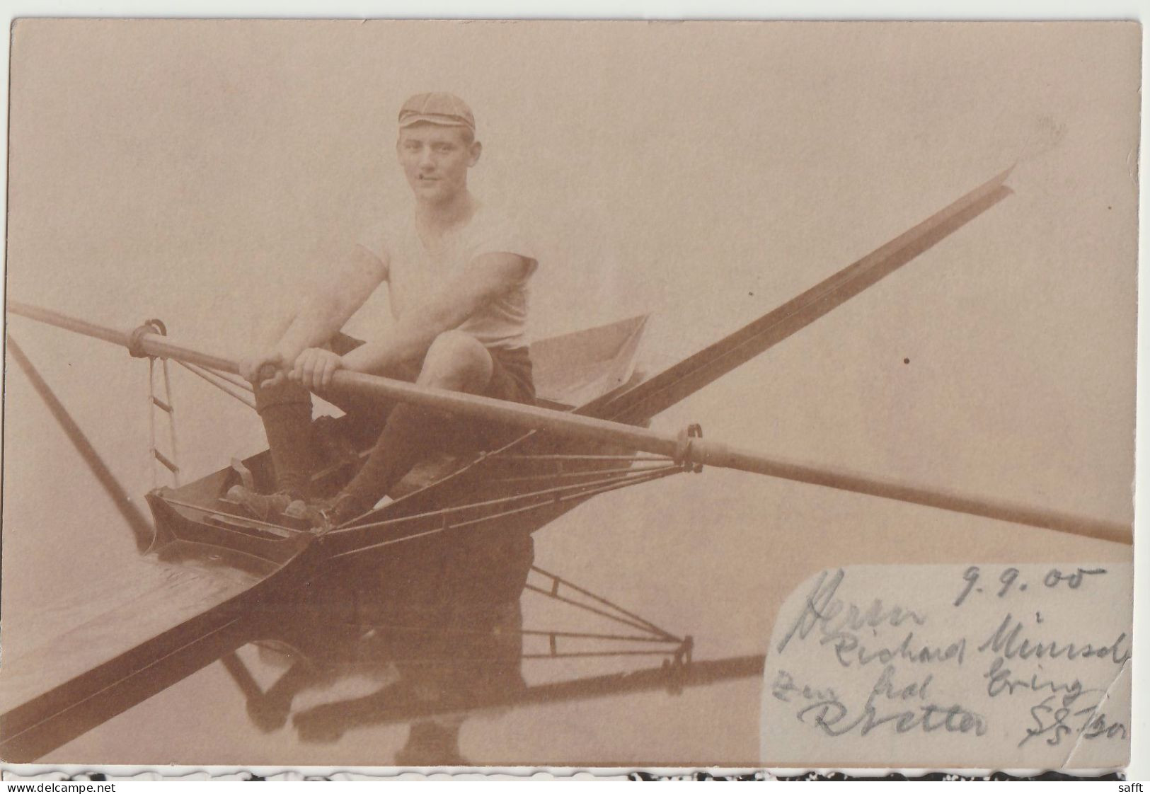 Foto-AK Rudern, Einer Um 1900 - Aviron