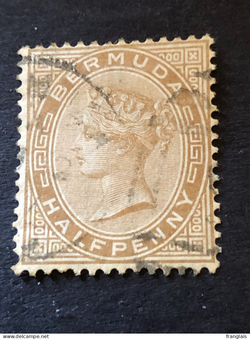 BERMUDA SG 19  ½d Stone FU - Bermudes