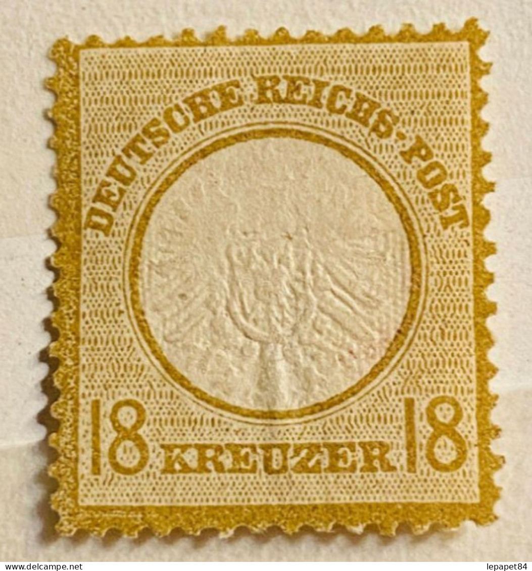 Allemagne YT N° 25 Neuf* - Unused Stamps