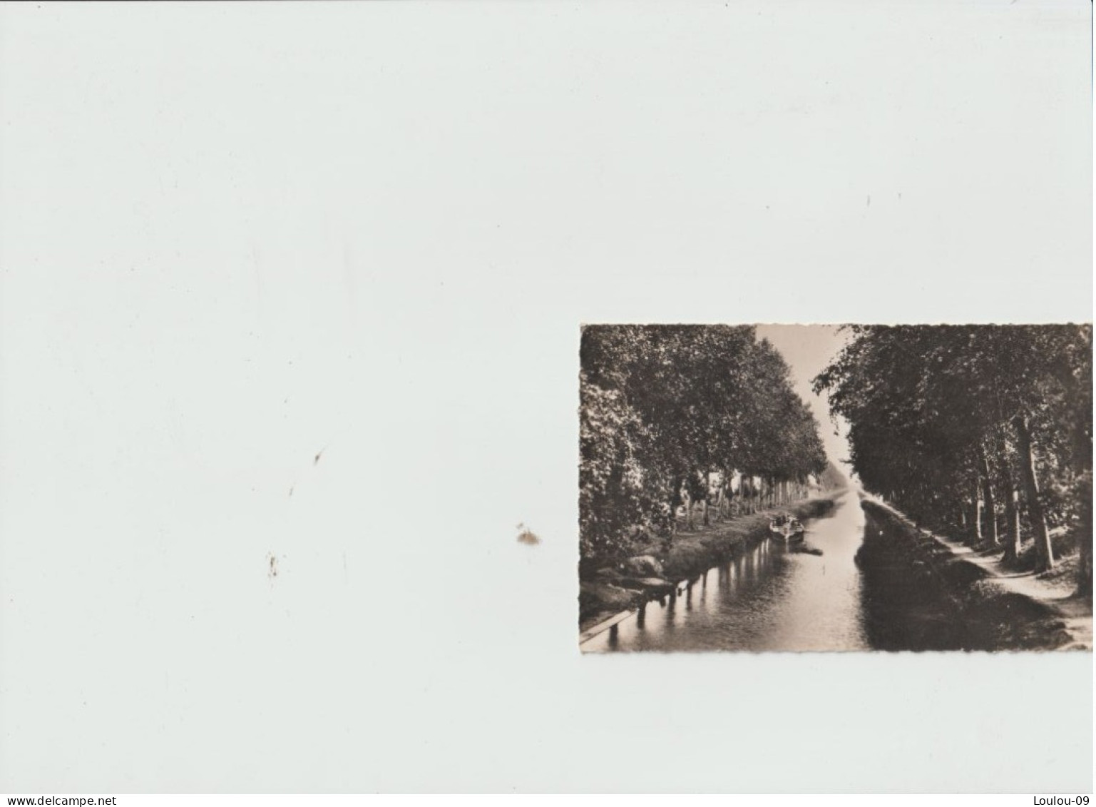 Sallèles D'Aude (11) Le Canal Du Midi En 1953- - Salleles D'Aude