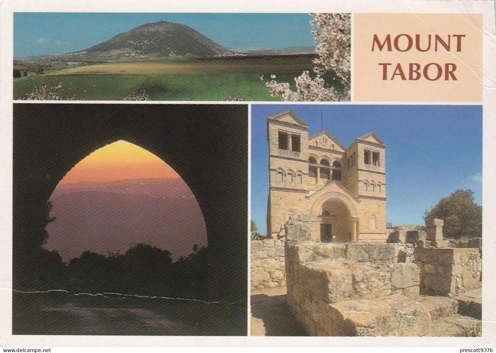 Mount Tabor, Multiview, Jerusalem -   Unused Postcard   - L Size 17x12Cm - LS4 - Israel
