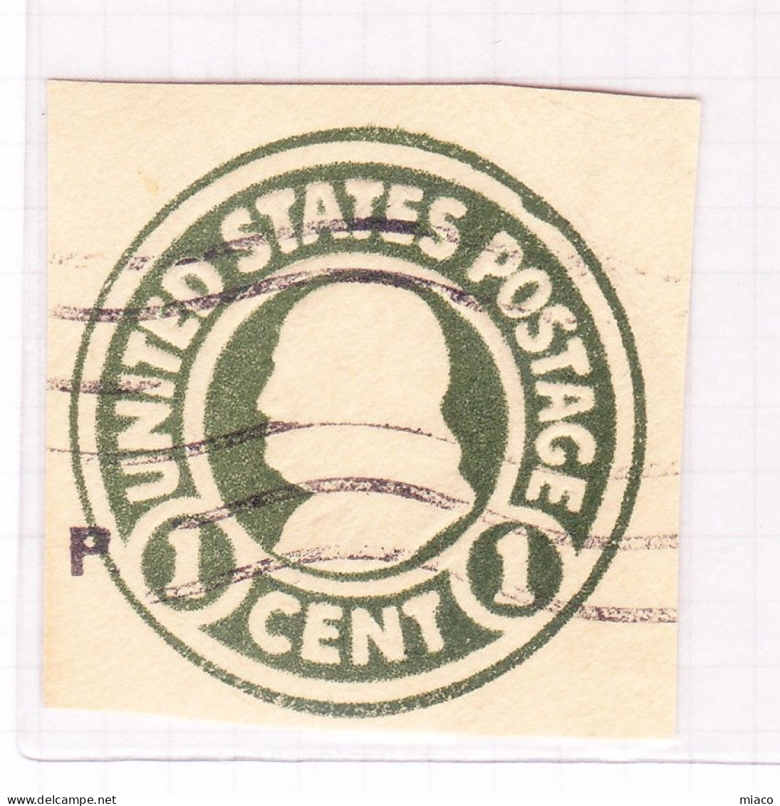 R100 USA Franklin 1 Cent 1906 - Usados