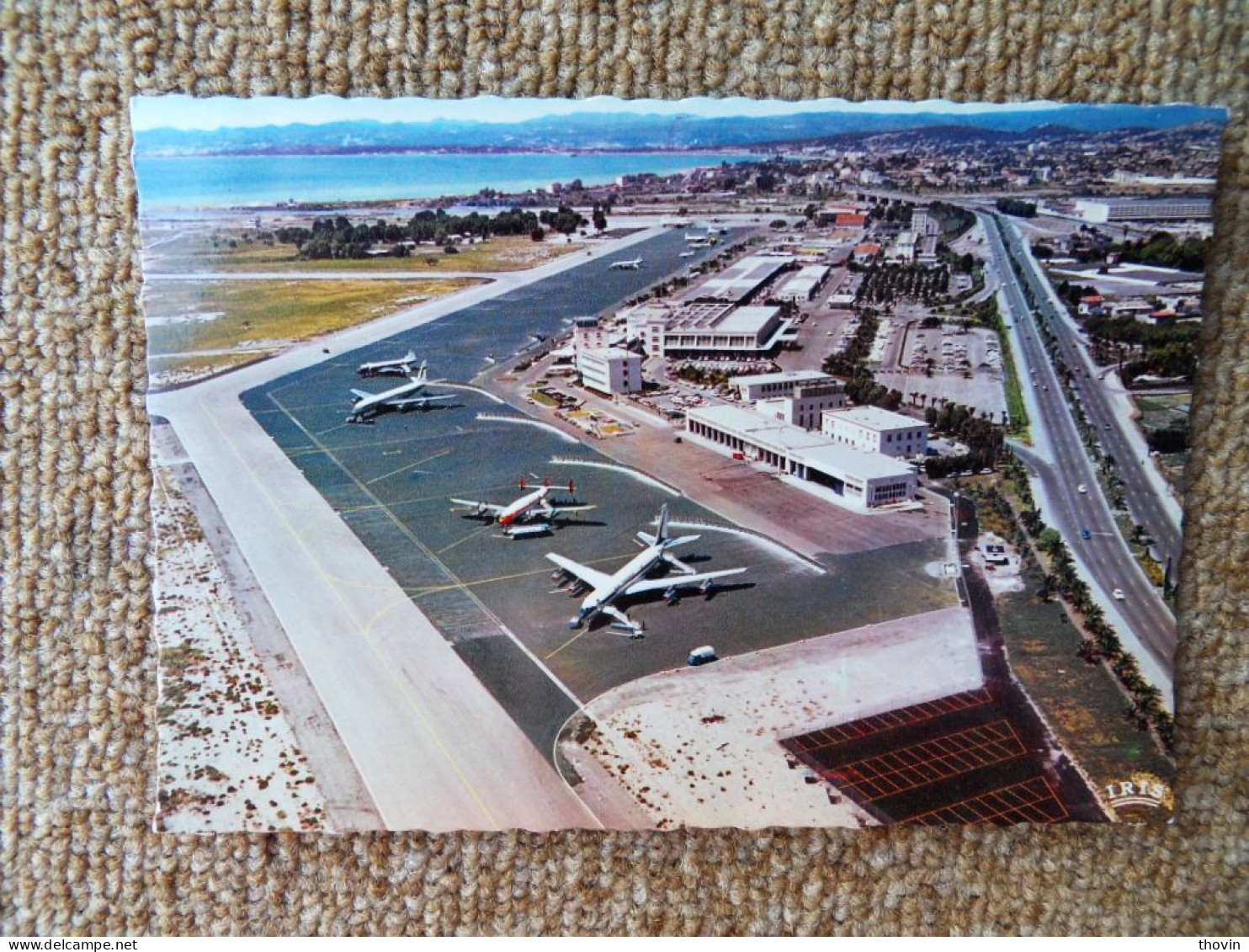 KB10/1427-Aéroport De Nice Côte D'Azur Vue Aérienne - Aeronáutica - Aeropuerto