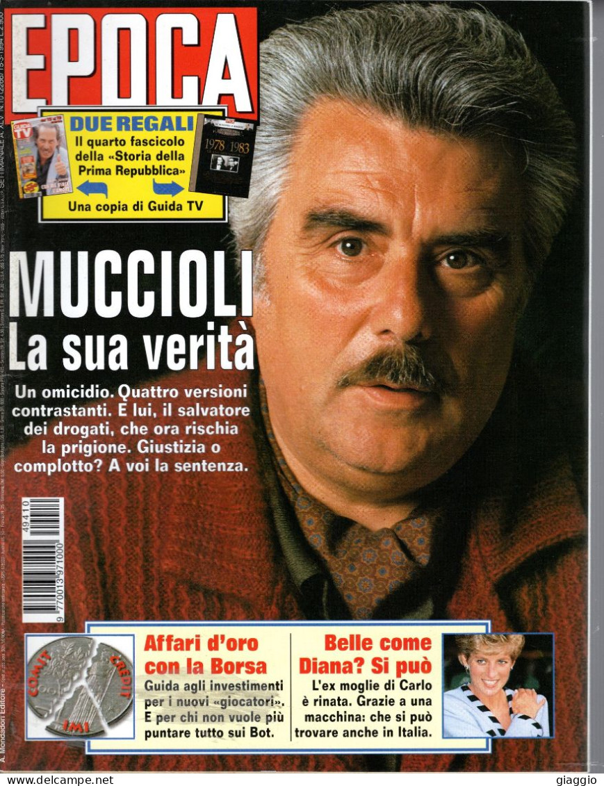 °°° RIVISTA EPOCA N° 2266 DEL 15 MARZO 1994 °°° - Sonstige & Ohne Zuordnung