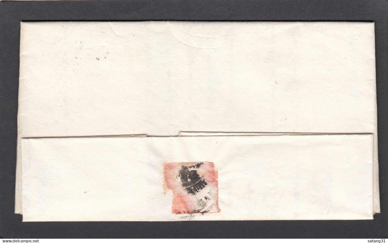 LETTRE DE MONTEROMANO POUR CORNETO,1844. - 1. ...-1850 Prephilately