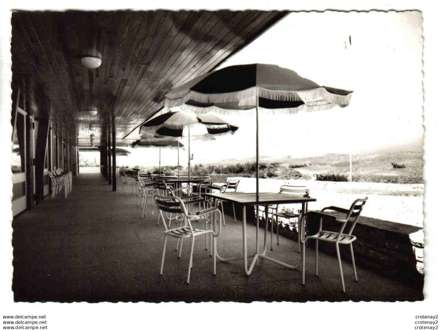 34 CAPBRETON VVF Vue Sur La Terrasse Années 50 60 VOIR DOS Photo FITTE - Capbreton