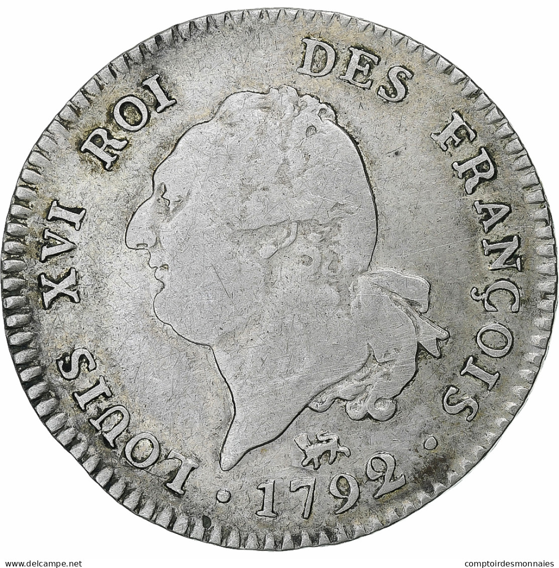 France, Louis XVI, 30 Sols François, 1792 / AN 4, Paris, Argent, TB+ - Autres & Non Classés