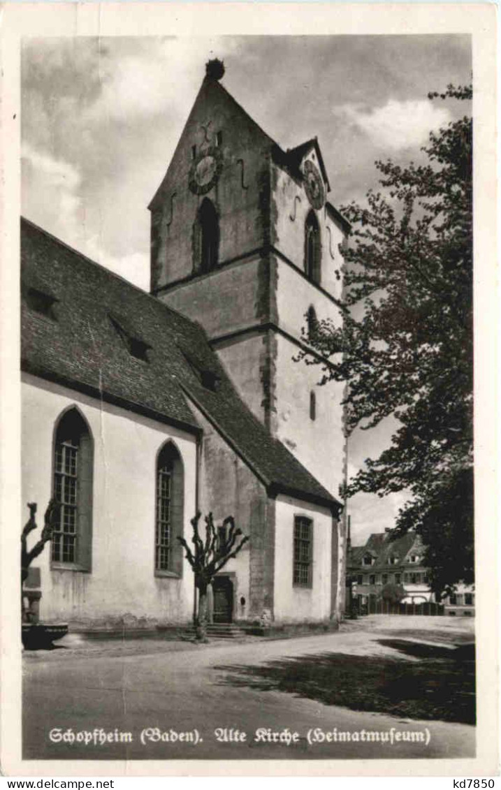 Schopfheim Im Wiesental - Alte Kirche - Schopfheim