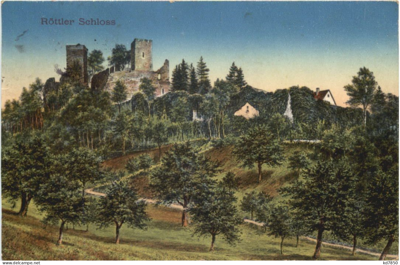 Lörrach In Baden - Röttler Schloss - Loerrach