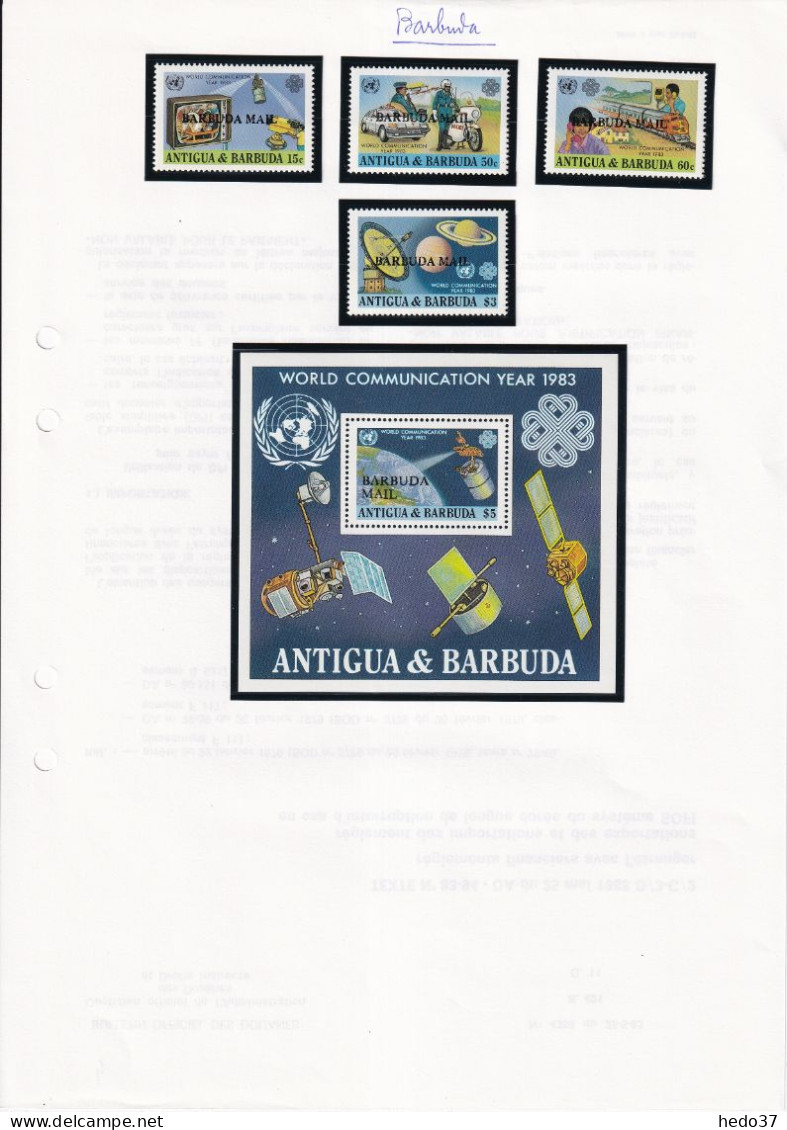 Barbuda - Collection Vendue Page Par Page - Neufs ** Sans Charnière - TB - Antigua Y Barbuda (1981-...)