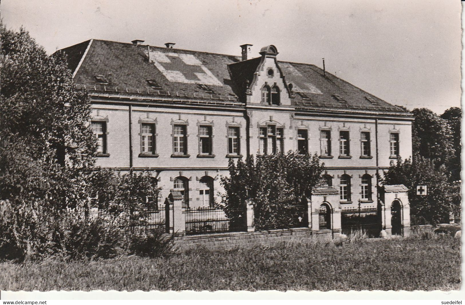 Landau , Franz. Hospital Mit Rotem Kreuz Auf Dach T - Landau