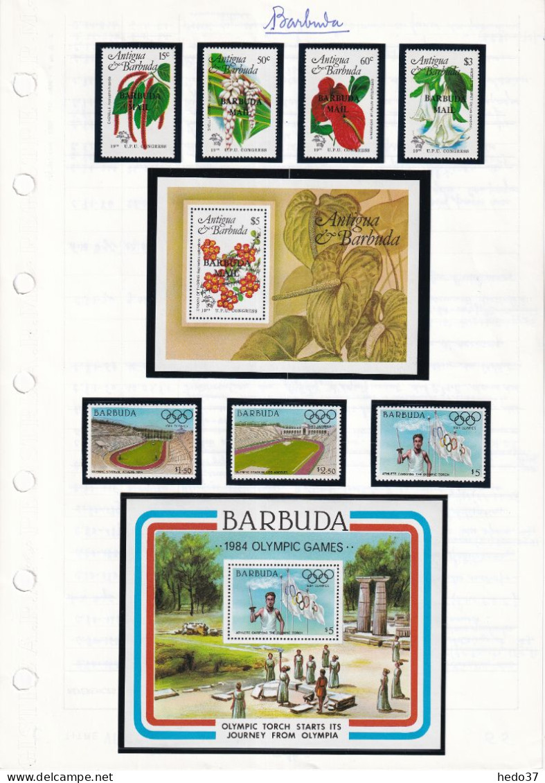 Barbuda - Collection Vendue Page Par Page - Neufs ** Sans Charnière - TB - Antigua E Barbuda (1981-...)