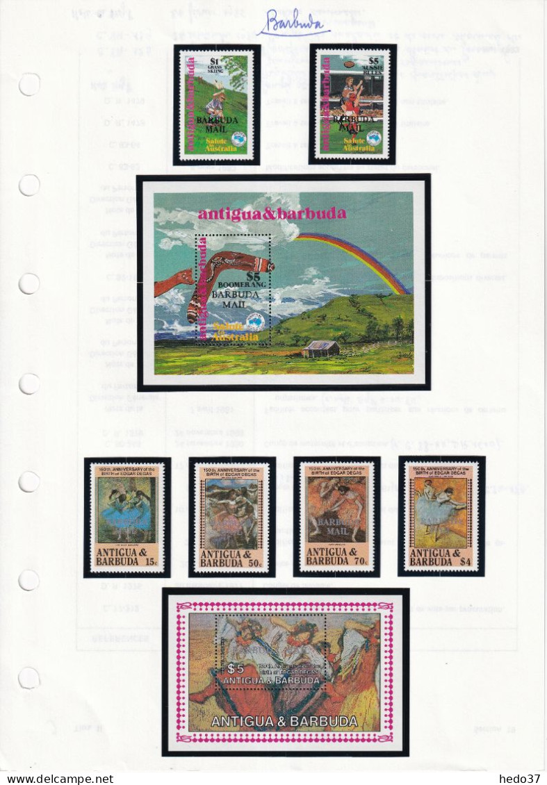 Barbuda - Collection Vendue Page Par Page - Neufs ** Sans Charnière - TB - Antigua Et Barbuda (1981-...)