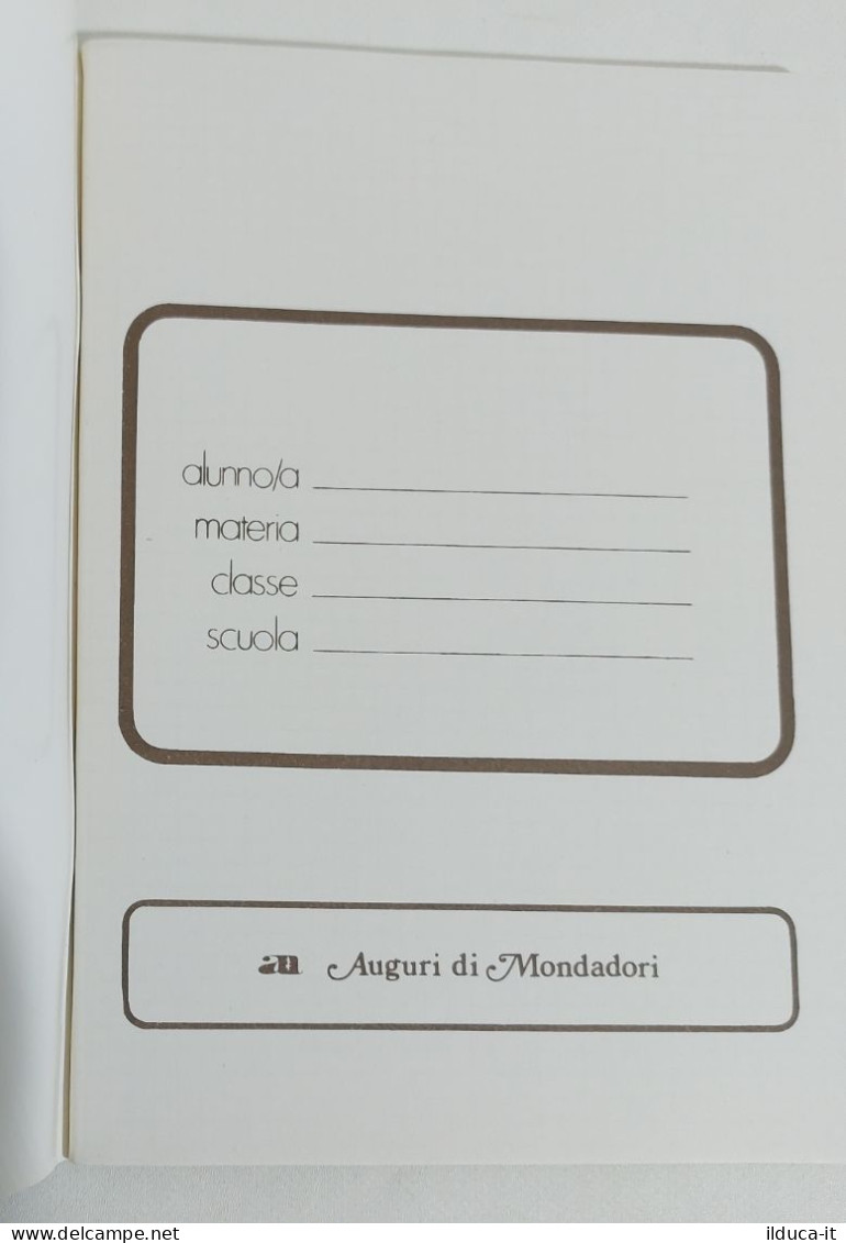 01999 Quaderno Scolastico A Quadretti - Blossum - By Mondadori - NUOVO - Material Y Accesorios
