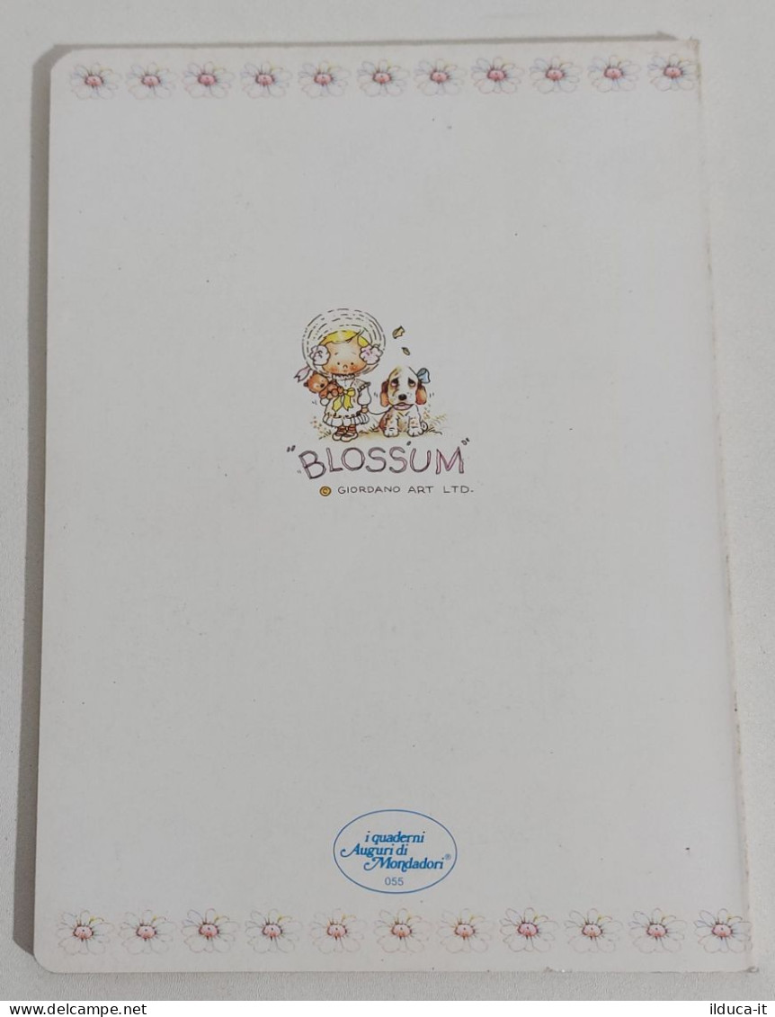 01999 Quaderno Scolastico A Quadretti - Blossum - By Mondadori - NUOVO - Supplies And Equipment