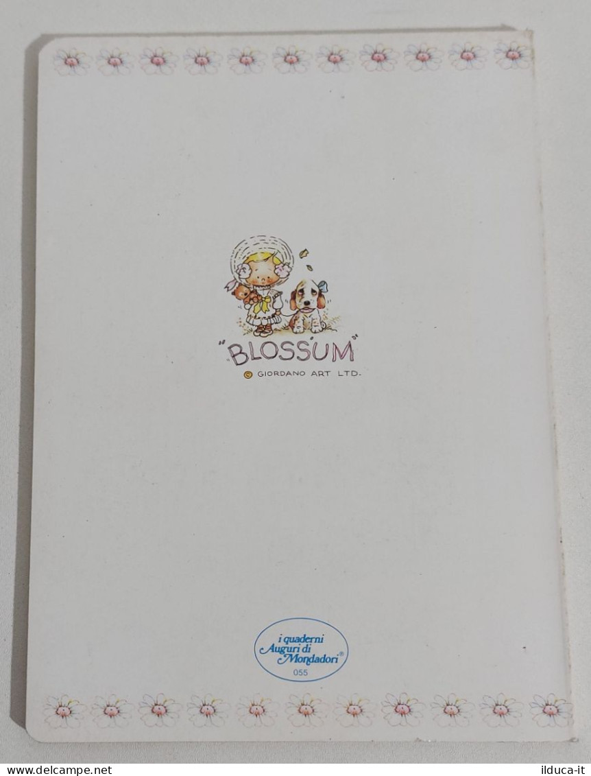 01999 Quaderno Scolastico A Quadretti - Blossum - By Mondadori - NUOVO - Material Und Zubehör