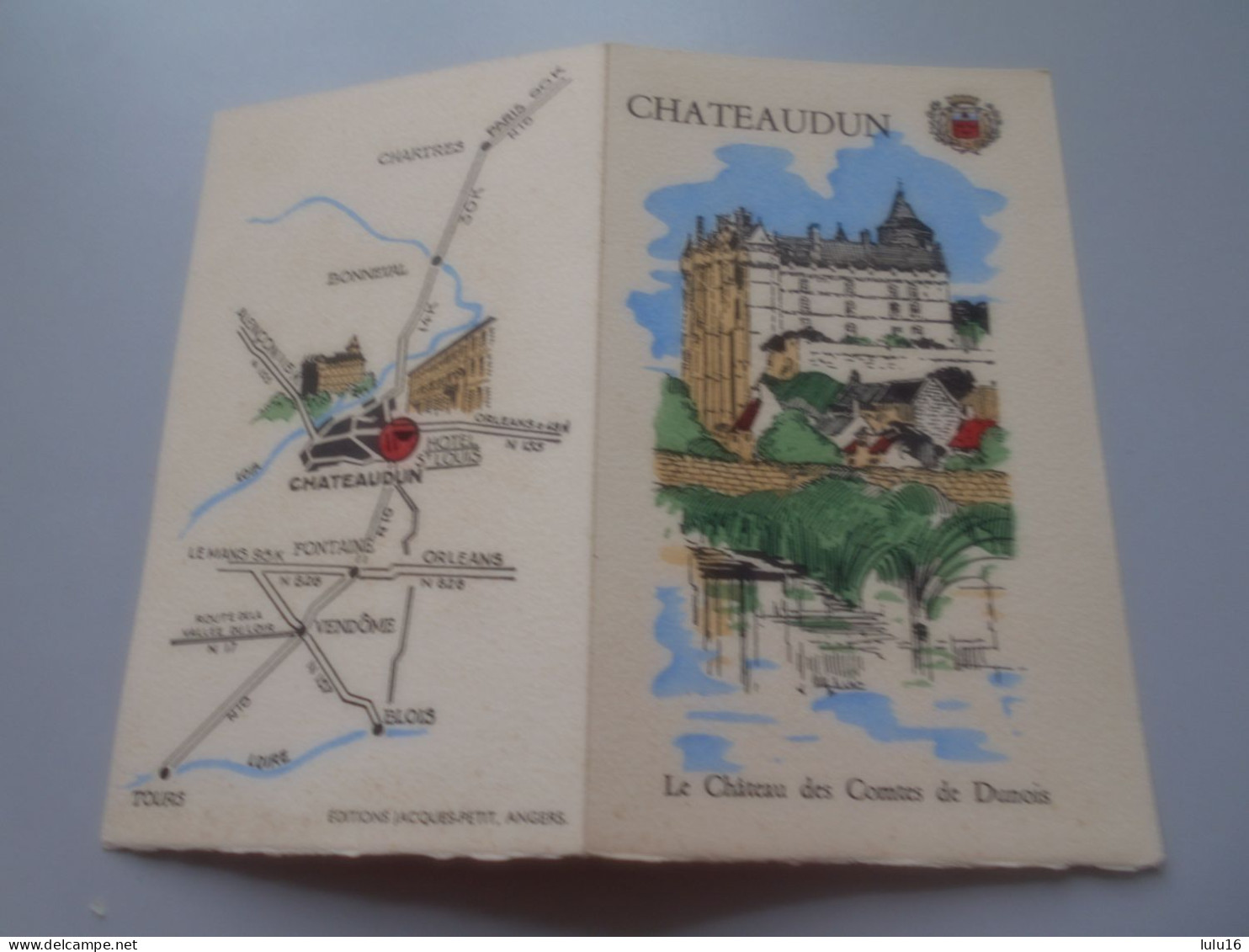 CHATEAUDUN CARTE LETTRE . - Chateaudun