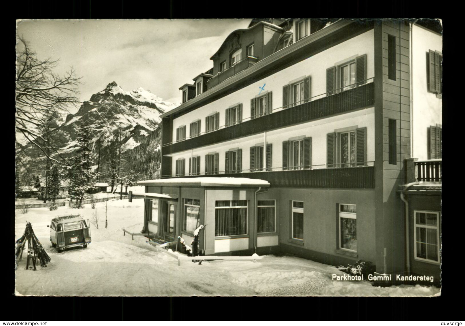 Suisse BE Berne Kandersteg  Parkhotel Gemmi ( Format 9cm X 14cm ) - Kandersteg