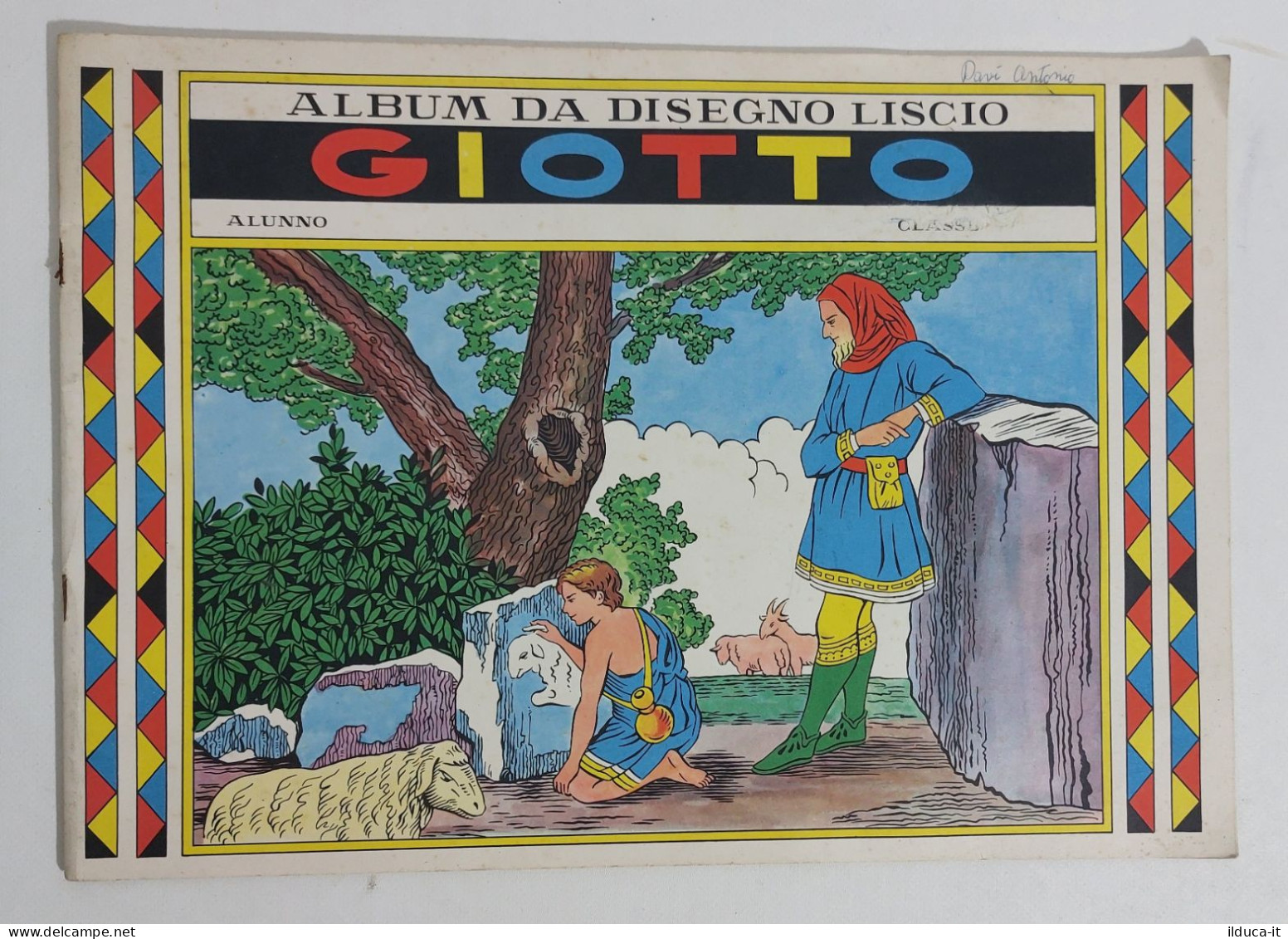 69806 Album Da Disegno Liscio Vintage Giotto - Moncini - Material Und Zubehör