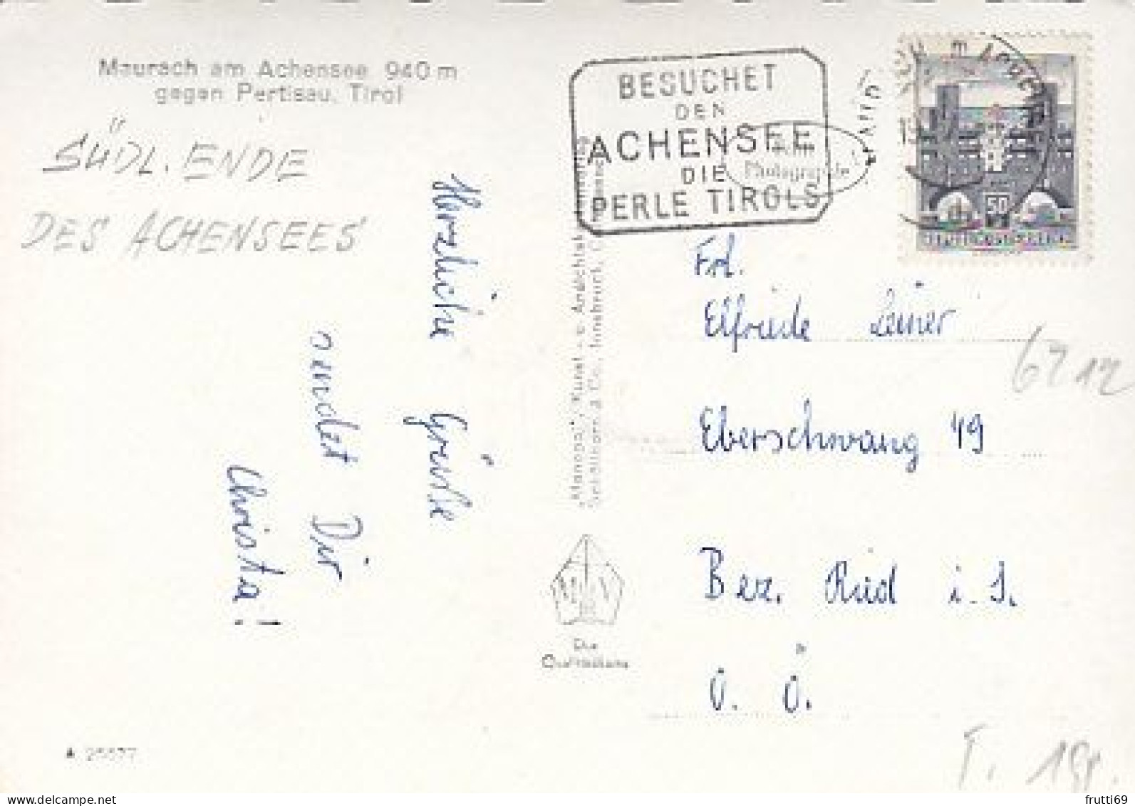 AK 216288 AUSTRIA - Maurach Am Achensee Gegen Pertisau - Achenseeorte