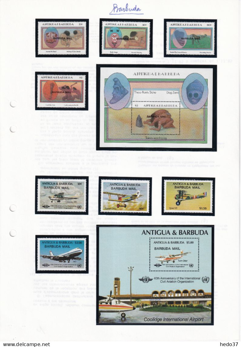 Barbuda - Collection Vendue Page Par Page - Neufs ** Sans Charnière - TB - Antigua Und Barbuda (1981-...)