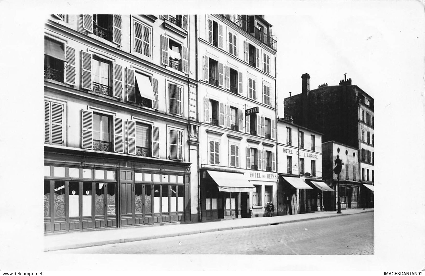 75019 PARIS #FG57158 RUE D AUBERVILLIERS CARTE PHOTO - District 19