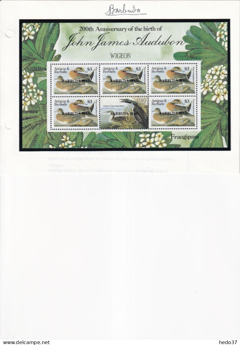 Barbuda - Collection Vendue Page Par Page - Oiseaux - Neufs ** Sans Charnière - TB - Antigua E Barbuda (1981-...)