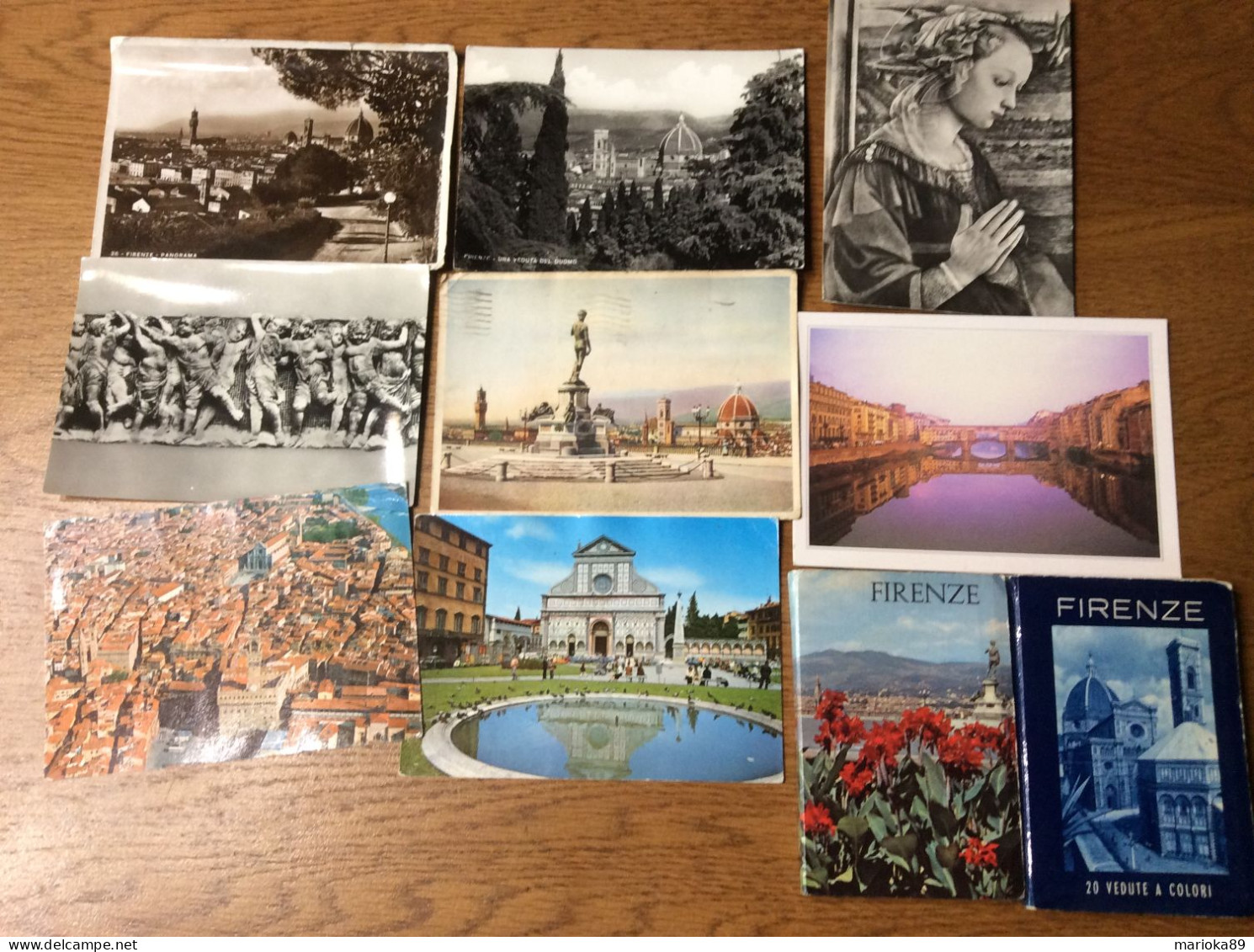 LOT 38 CPA/CPSM/CPM + 2 CARNETS + 1 IMAGE FLORENCE FIRENZE - Firenze (Florence)