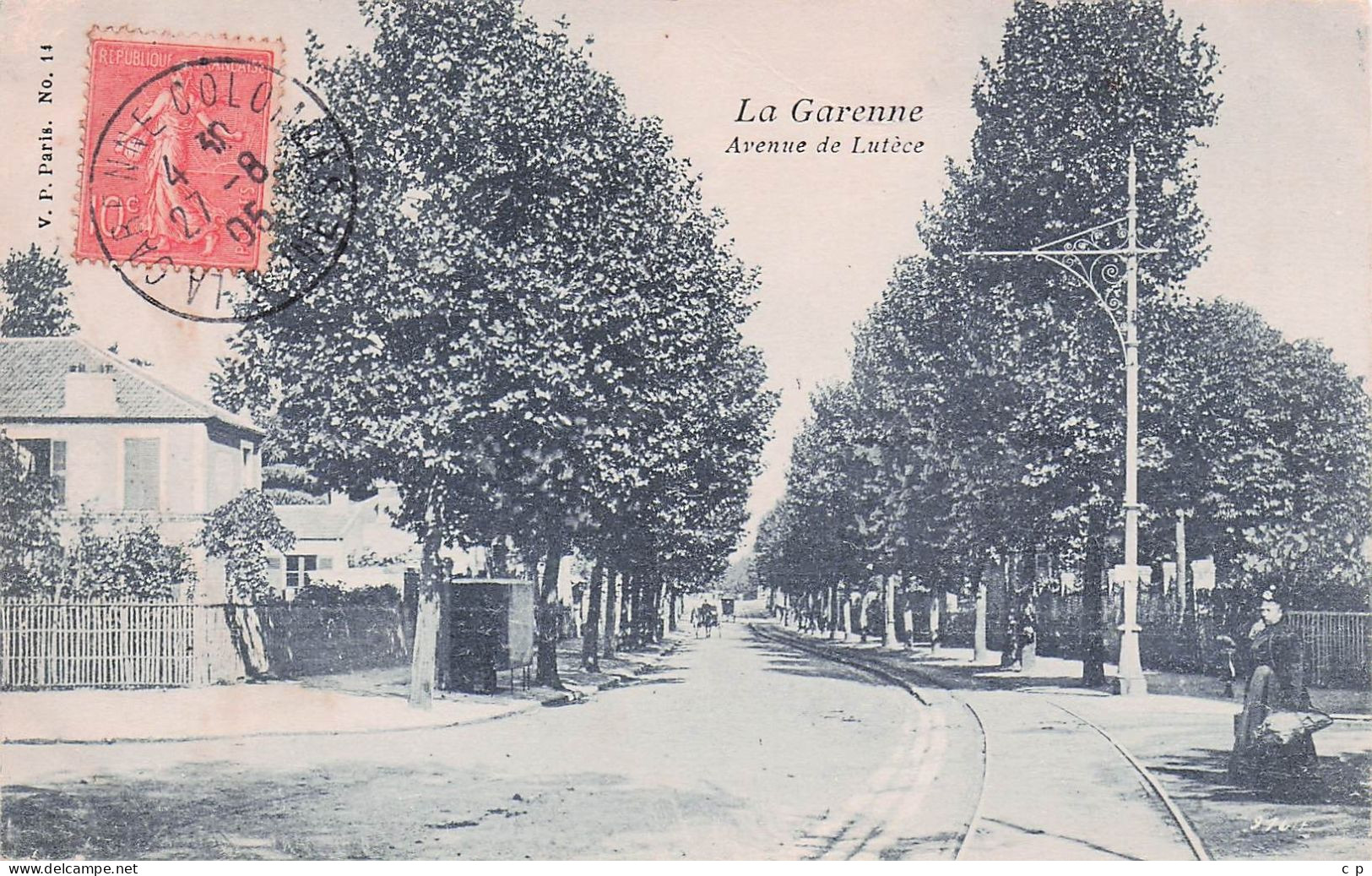 La Garenne Colombes - Avenue De Lutece   - CPA °J - La Garenne Colombes