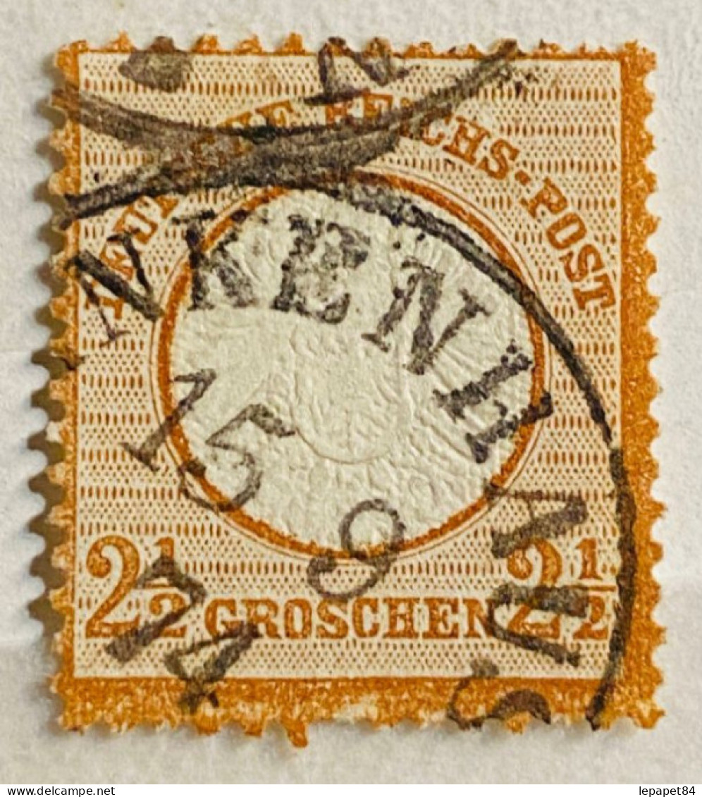Allemagne YT N° 18 Oblitéré/used - Used Stamps